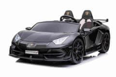 Beneo Elektrické autíčko Lamborghini Aventador 24V Dvojmiestne, LAKOVANÉ, 2,4 GHz DO, mäkké EVA kolesá