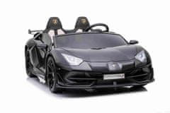 Beneo Elektrické autíčko Lamborghini Aventador 24V Dvojmiestne, LAKOVANÉ, 2,4 GHz DO, mäkké EVA kolesá