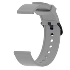 BStrap Silicone V4 remienok na Samsung Galaxy Watch Active 2 40/44mm, gray