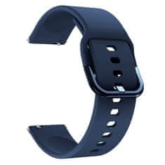 BStrap Silicone V2 remienok na Samsung Galaxy Watch 3 41mm, dark blue