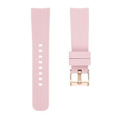 BStrap Silicone Line (Small) remienok na Xiaomi Amazfit GTR 42mm, pink