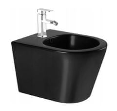 Mexen Rico závesné wc Rimless a závesný bidet, čierna matná - 35724885 + 30721085