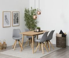Design Scandinavia Jedálenský stôl Nagano, 150 cm, dub