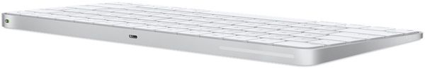 Magic Keyboard, US (MK2A3Z/A) klávesnice nízkoprofilové klávesy automatické spárování vysoká výdrž pro Mac s čipem Apple iPad iPhone iPod touch USB-C Lightning Bluetooth