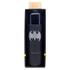 Stor Sklenená fľaša so silikónovým povrchom BATMAN 585ml, 85513