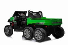 Beneo Farmárske elektrické autíčko RIDER 6X6 24V s pohonom štyroch kolies 4X 100W, 24V/7ah batéria, EVA