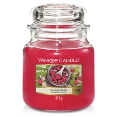 Yankee Candle vonná sviečka Red Raspberry (Červená malina) 411g