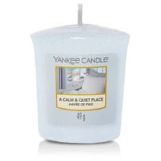 Yankee Candle votívne sviečka A Calm & Quiet Place (Pokojné a tiché 49g