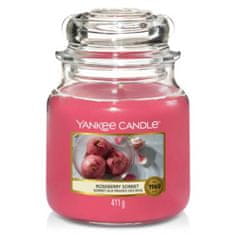 Yankee Candle vonná sviečka Roseberry Sorbet (Ružový ochutených rumom) 411g