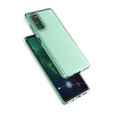 IZMAEL Puzdro Spring clear TPU pre Samsung Galaxy S20 FE 5G - Slabo Ružová KP8798