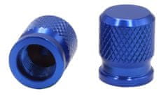 SEFIS CNC čiapočky ventilov na motocykel modrá