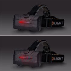 Solight Solight LED čelové nabíjacie svietidlo 550, 550lm, Li-Ion WN35