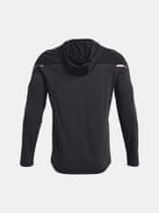 Under Armour Tričko UA Rush FZ Hoodie-BLK M