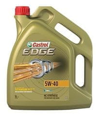 CASTROL Motorový olej Castrol EDGE 5W40 TITANIUM FST 5L