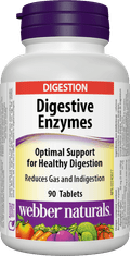 Webber Naturals Digestive Enzymes 90 tbl