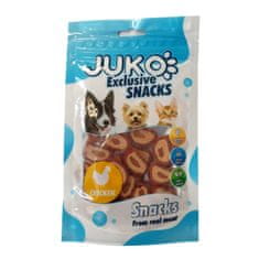 Juko Chicken & Pollock čipy Snacks 70 g