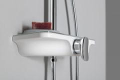 AQUALINE Marco sprchový stĺp s pákovou batériou, biela (SL100)