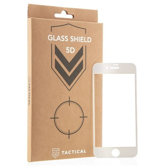 Tactical Glass Shield 5D sklo pre Apple iPhone 7/iPhone 8/iPhone SE 2020/iPhone SE 2022 - Biela KP25789