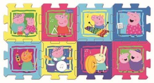 Pěnové puzzle Prasátko Peppa