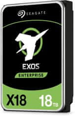 Seagate Exos X18, 3,5" - 18TB (ST18000NM000J)