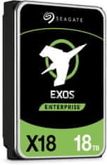 Seagate Exos X18, 3,5" - 18TB (ST18000NM000J)