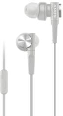 SONY MDR-XB55AP, biela