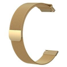 BStrap Milanese remienok na Huawei Watch GT/GT2 46mm, gold
