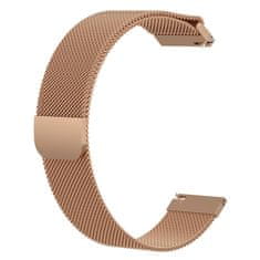 BStrap Milanese remienok na Huawei Watch GT3 46mm, rose gold