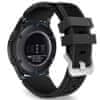 Silicone Sport remienok na Samsung Galaxy Watch 3 45mm, black