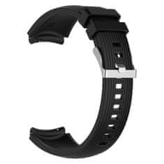 BStrap Silicone Davis remienok na Samsung Galaxy Watch 3 45mm, black