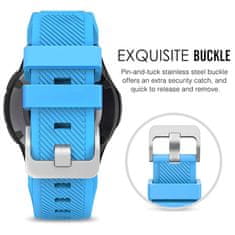 BStrap Silicone Sport remienok na Xiaomi Watch S1 Active, dark blue