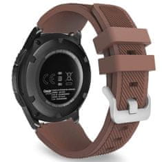 BStrap Silicone Sport remienok na Xiaomi Watch S1 Active, brown