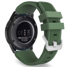 BStrap Silicone Sport remienok na Huawei Watch GT2 Pro, dark green