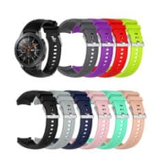 BStrap Silicone Davis remienok na Xiaomi Watch S1 Active, purple