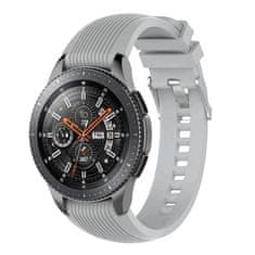 BStrap Silicone Davis remienok na Huawei Watch GT3 46mm, gray