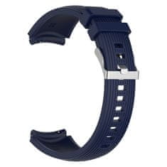 BStrap Silicone Davis remienok na Garmin Venu 2, dark blue