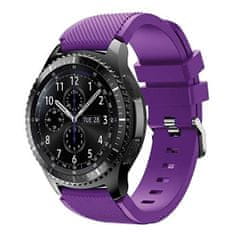 BStrap Silicone Sport remienok na Huawei Watch GT3 46mm, violet