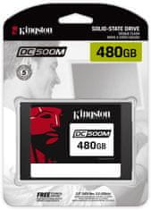 Kingston Flash Enterprisa DC500M, 2.5” - 480GB (Mixed-Usa) (SEDC500M/480G)