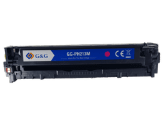 G&G HP CF213a, HP 131a , Premium patentovaný toner, 1800 strán s čipom Purpurová - Magenta