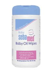 Sebamed Detské olejové obrúsky Baby (Baby Oil Wipes) 70 ks