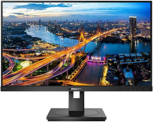 Kancelársky monitor Philips 242B1 vhodný pre grafické programy vývojárov dizajnérov kreatívcov kompatibilita Full HD rozlíšenie sRGB NTSC 2× 2 W reproduktormi 