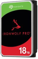 Seagate IronWolf PRO, 3,5" - 18TB (ST18000NE000)