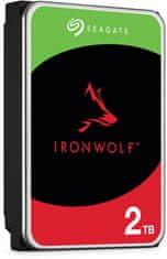 Seagate IronWolf, 3,5" - 2TB (ST2000VN003)