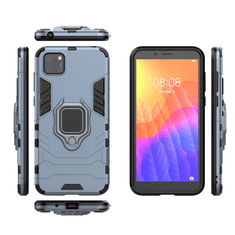 IZMAEL Odolné Puzdro Ring Armor Case pre Huawei Y5P - Modrá KP13822