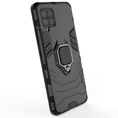 IZMAEL Odolné Puzdro Ring Armor Case pre Samsung Galaxy A42 5G - Čierna KP9703