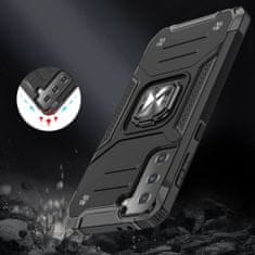 WOZINSKY Puzdro Wozinsky Ring armor pre Samsung Galaxy S21 5G - Červená KP9920