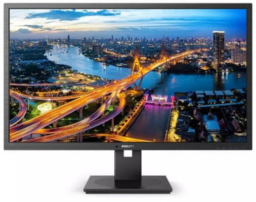 Kancelársky monitor Philips 325B1L vhodný pre grafické programy vývojárov dizajnérov kreatívcov kompatibilita QHD rozlíšenie sRGB NTSC 2× 3W reproduktory 