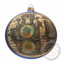 Decor By Glassor Skleněná koule Pražský orloj