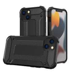 MG Hybrid Armor plastový kryt na iPhone 13, čierny