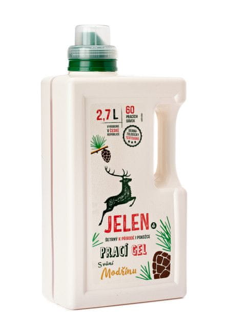 Jelen Prací gél s vôňou smrekovca 2,7 l